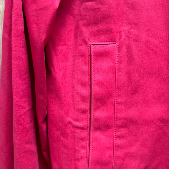 Vintage 80s Brooks-Brothers Varsity Bomber Jacket Red Mens Size S - Picture 7 of 10